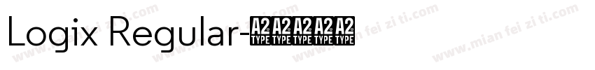 Logix Regular字体转换